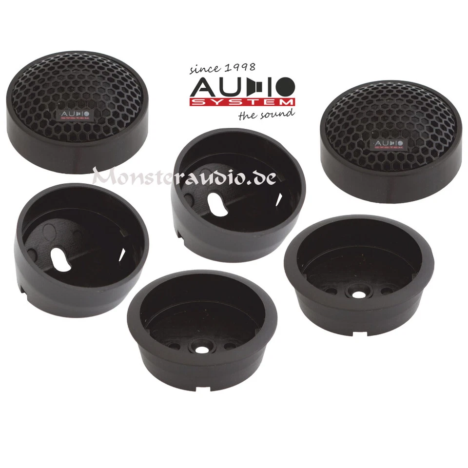 AUDIO SYSTEM R 165 EVO2 16,5cm 2-Wege Lautsprecher 165mm Boxen 280 Watt Radion - Bild 3 von 4