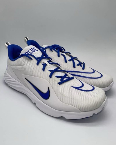 Nike Alpha Huarache Duke Blue Devils Turf Sneakers CW4829-100 Men’s Size 8