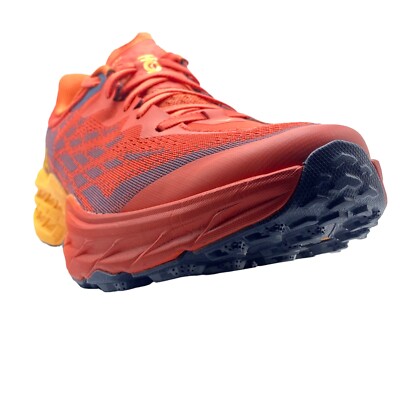 Hoka One One Speedgoat‎ 5 Trail Running Shoes Mens Size 11.5 Orange Blue 1123157 Men main image 2