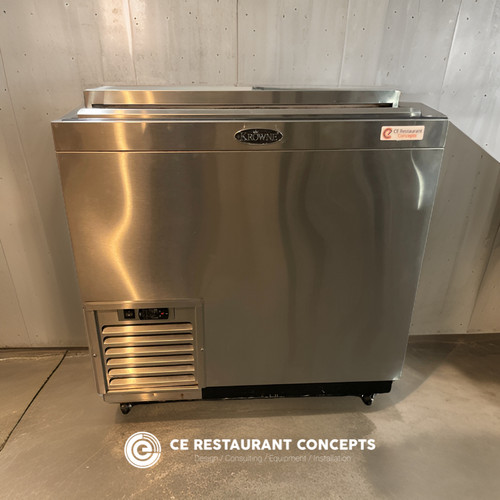 Krowne 36" Stainless Steel Slide Top Bottle Cooler