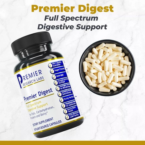Premier Research Labs: Active Digestive Probiotic Prebiotics 60 caps *read**** - Picture 4 of 4