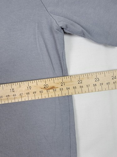 Under Armour Mens T-shirt Large Gray Freedom Tee Red Blue Flag Outdoors Hiking  - Picture 14 of 14