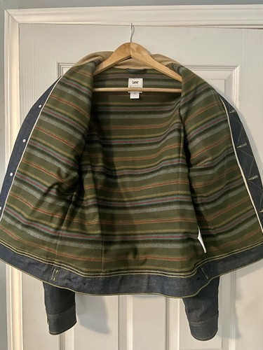 Lee 101 Rider Jacket X Pendleton Selvedge Small NWOT - Picture 3 of 5