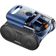 2025 Pool Cleaner SAT 25 Cordless Robotic Pool Vacuum Auto Cleans Floor &Walls