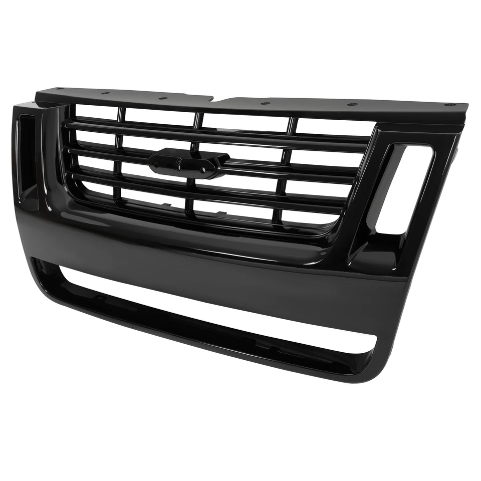 NEW Front Grille Black Grill Fit For Ford Explorer Explorer Sport Trac 2006-2010 - Image 2 of 4