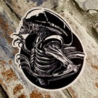 Alien Xenomorph 100mm Vinyl Sticker Car Window Wall Skateboard Bike Phone Laptop