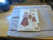 Kwik Sew 1249 Misses' Skirt Patterns Size 6-8-10-12