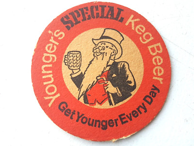 Vintage SCOTTISH & NEWCASTLE - McEwan's / Younger's Cat No'10 Bierdeckel / Untersetzer
