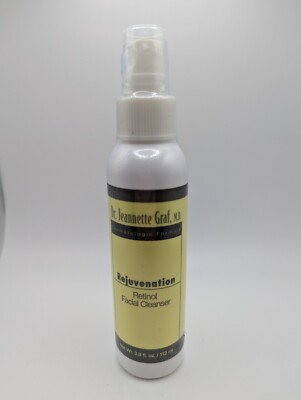 Dr Jeannette Graf Rejuvenation Retinol Facial Cleanser 3.8 Fl.oz/112 ml. Sealed