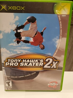 Tony Hawk's Pro Skater 2X (Microsoft Xbox, 2001) - No Manual