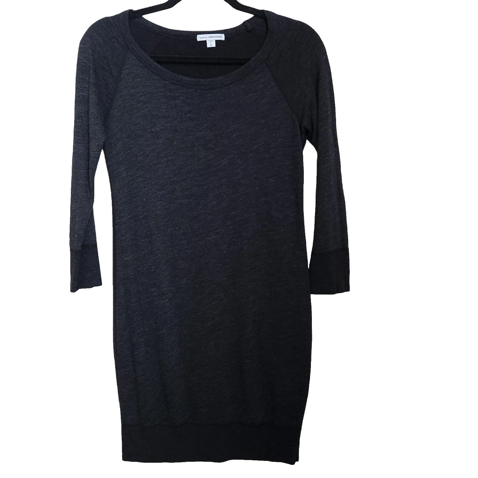 Vestidos de Suéter James Perse Sólido