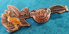 SYDNEY 3D SKYLINE COPPER SERIES OPERA HOUSE KANGAROO GUITAR Hard Rock Cafe PIN