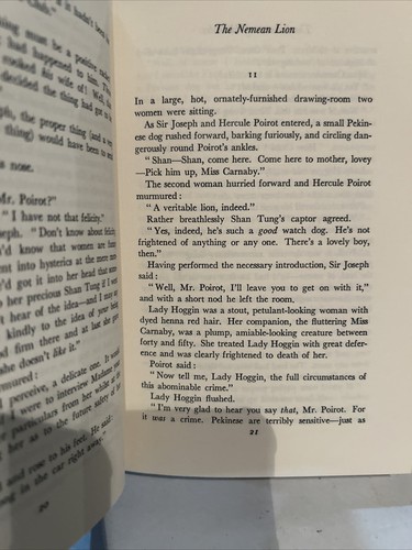 1967 The Labors Of Hercules By Agatha Christie The Greenway Edition - Imagen 7 de 14