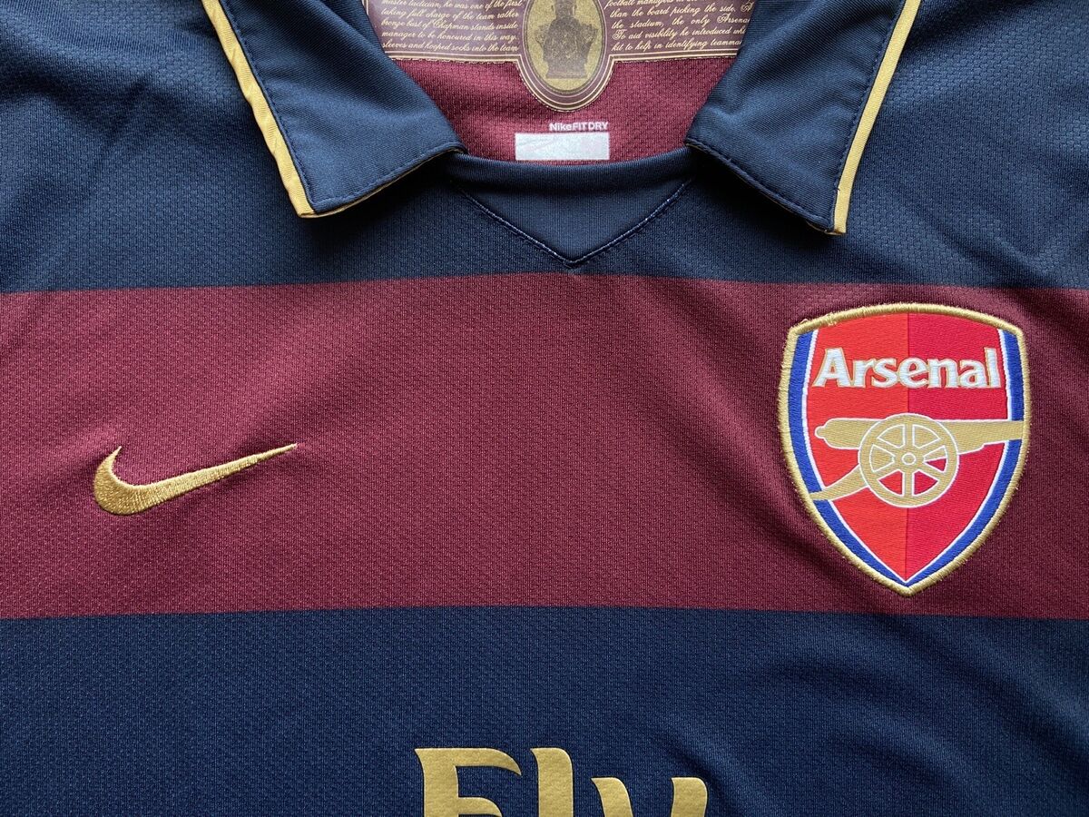 ARSENAL LONDON 2007 2008 THIRD FOOTBALL SHIRT SOCCER JERSEY ARSENAL LONDON 2007 2008 THIRD FOOTBALL SHIRT SOCCER JERSEY