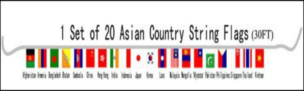 Nationalflaggen Der Asiatischen Länder: Afghanistan, Bangladesch