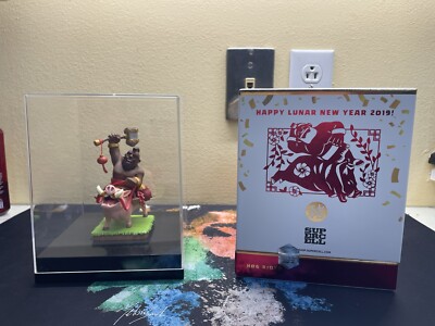Rare Supercell Clash of Clans / Clash Royale Hog Rider Statue - Lunar New Years