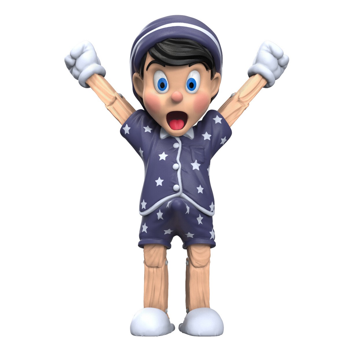 MIGHTYJAXX × JUCEGACE A WOOD ピノキオ A Wood Awakening By Juce Gace x Mighty Jaxx - The Toy Chronicle