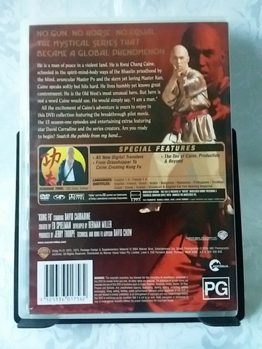 Kung Fu The Complete Season 1 and 2 DVD 1973 Region 4 - Picture 3 of 5