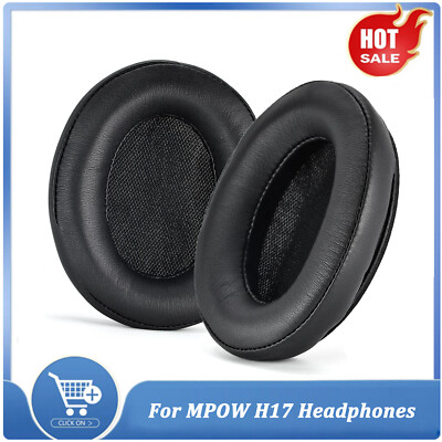 1 Pair Ear Pads Cushion Cover Replacement with Tool For MPOW H17 Headphones