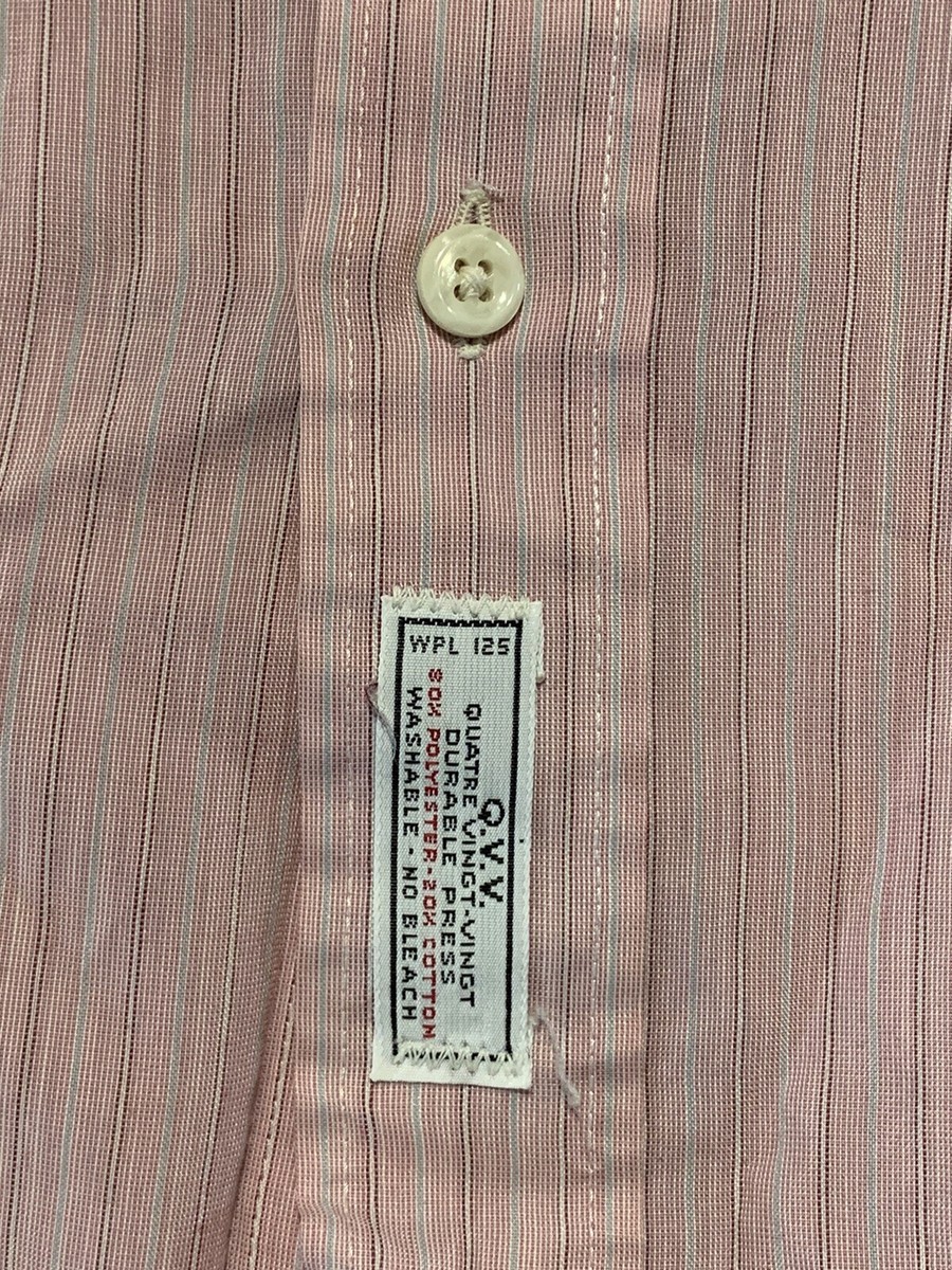 【Christian Dior Chemises】刺繍入ヴィンテージ　メンズM Christian Dior Chemises Vintage Button Down Shirt Men's 16.5
