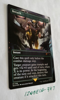 MTG Berserk RAINBOW FOIL Secret Lair x MARVEL #1738 NM/M | eBay