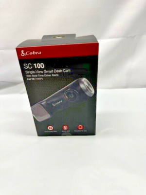 Cobra - SC 100 Single-View Smart Dash Cam *New