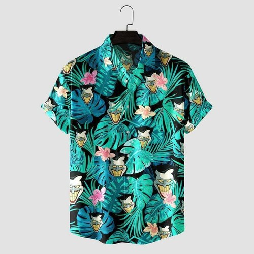 Joker Flower Tropical Hawaiian Shirt 