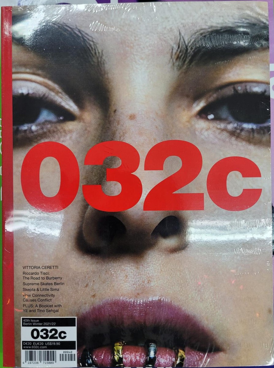 032c MAGAZINE-ISSUE 40-WINTER 2021/22-RICCARDO TISCI