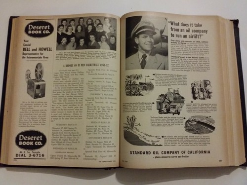 1952 Full Year Bound Edition, The Improvement Era Magazine, Vol 55, LDS/Mormon - Picture 3 of 8