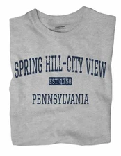 Spring Hill–City View Pennsylvania PA T-Shirt Pittsburgh EST