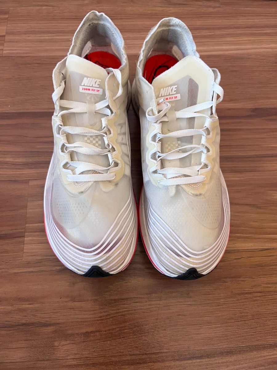 2018 Nike Zoom Fly SP Breaking Size White/Sail-Bright