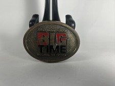 Snap On Tools Big Time Building the Future Solid Brass Belt Buckle Mechanic