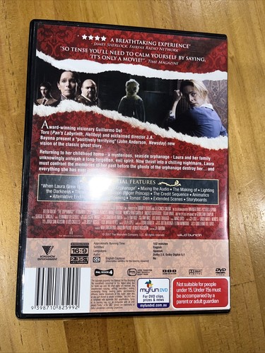 The Orphanage - Guillermo Del Toro (DVD) Australia Region 4 - Picture 3 of 7