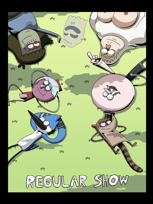 Regular Show Show Poster  Regular show, Cartoon network, Cartoon