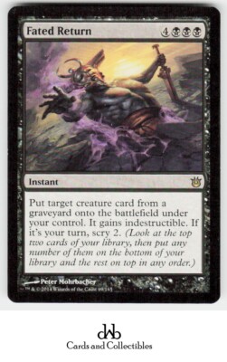 Born of the Gods Fated Return Lightly played Rare | eBay