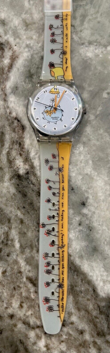 Swatch – Flower Talk – GK312 – 2000 – Gent - Original Box | eBay display picture 3