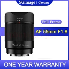 SGimage 55mm F1.8 Full Frame AF Lens Large Aperture Lens For SONY A6400 A6500