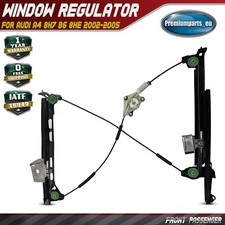 Window Regulator Front Passenger without Motor for Audi A4 2002-2005 8H0837461