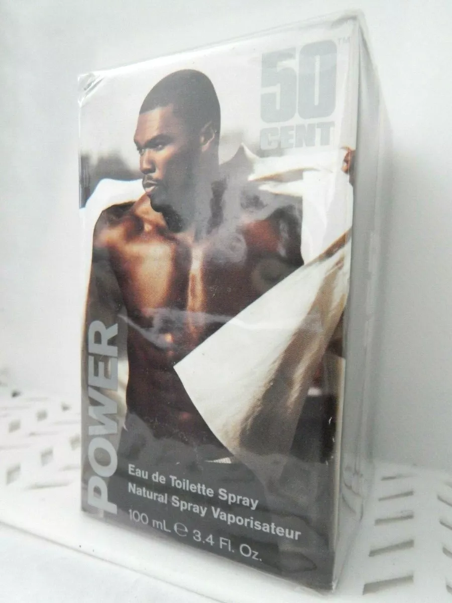 Power by 50 Cent Men's Eau De Toilette Spray 3.4 oz - 100% Authentic#