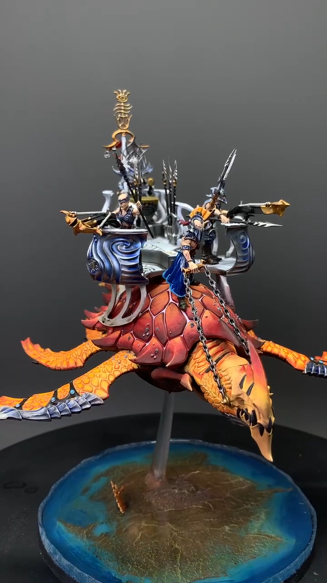Akhelian Leviadon Idoneth Deepkin Warhammer Aos Games Akhelian Leviadon Idoneth Deepkin Warhammer Aos Games