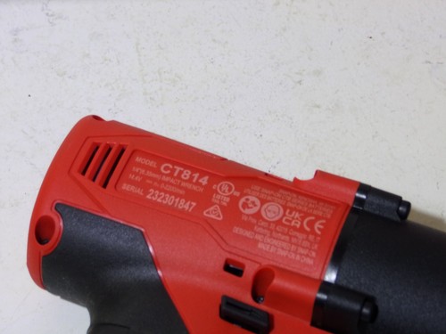 Snap On CT814 14.4V Cordless Brushless 1/4" Impact Wrench BODY (NEW) - Picture 6 of 7