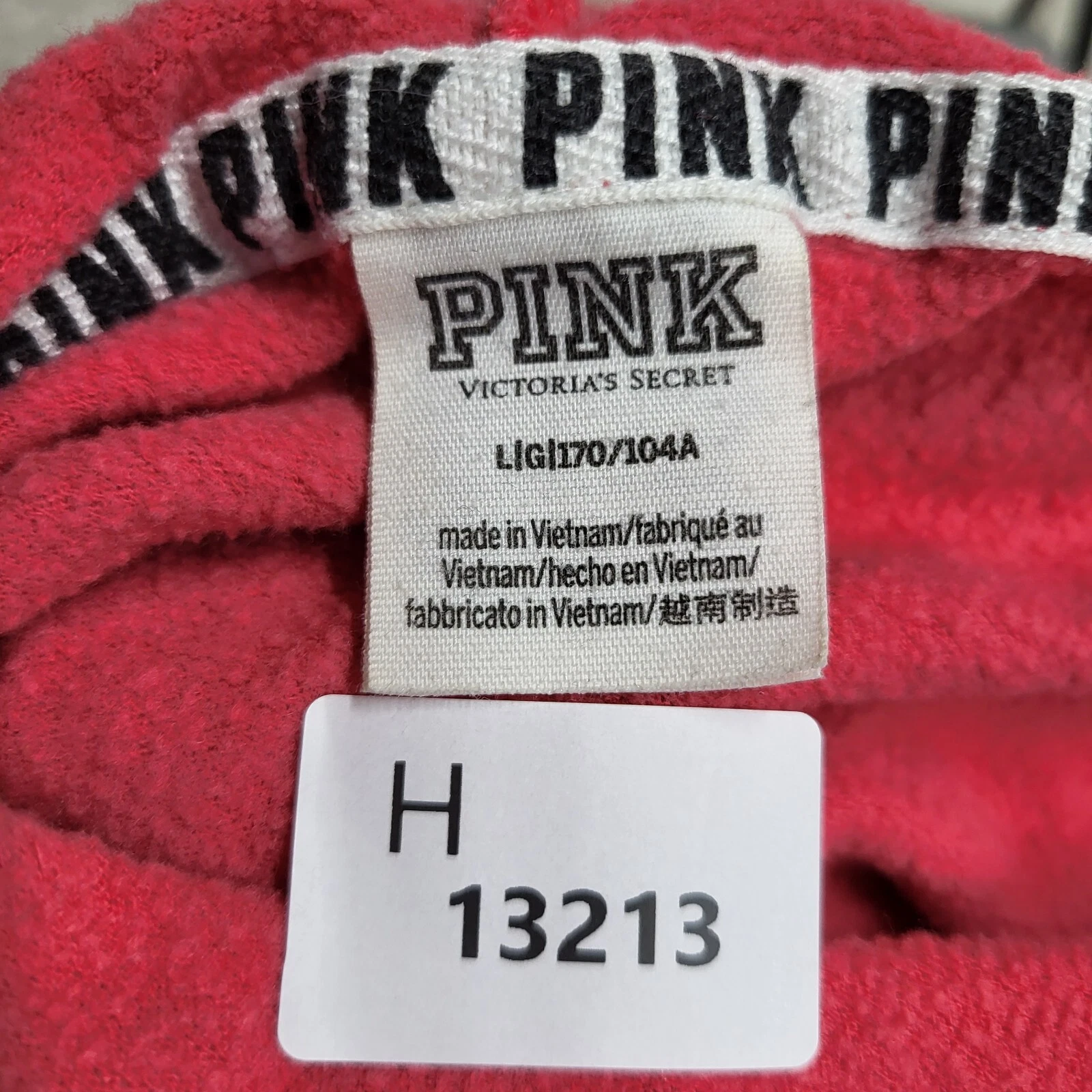 victoria-secret-vs hoodie fleece logo sweatshirt
