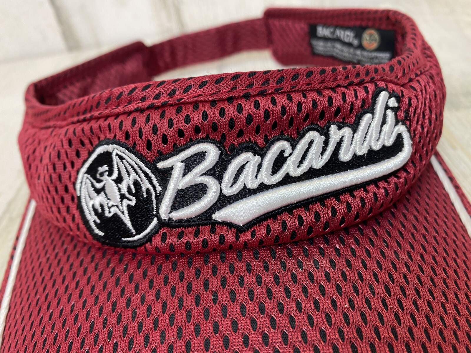 Bacardi Visor Cap Hat Adjustable Strap - image 2