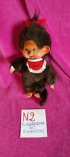 PELUCHES SCIMMIA MONICCI (2),FEMMINA SEKIGUCHI, JAPAN, VINTAGE,BAVAGLIA ROSSA 
