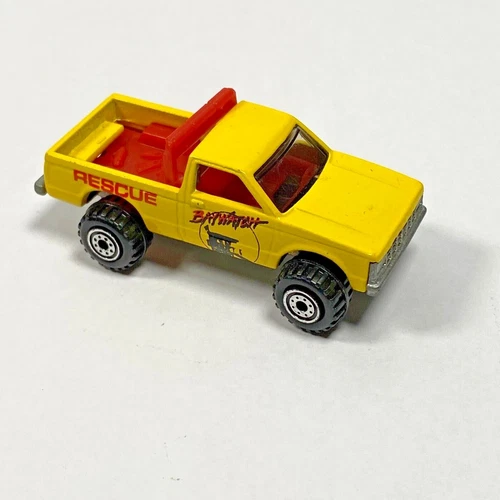 Hot Wheels Bay Watch Rescue Yellow Truck 1982 Vintage Diecast Toy Car