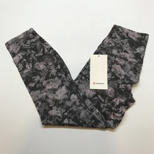 NEW LULULEMON Align 25" Pant 2 4 6 Floral Illusion Ice Grey Multi