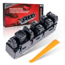 15883320 Master Power Window Switch & Panel Assembly with Mirror Folding Cont...