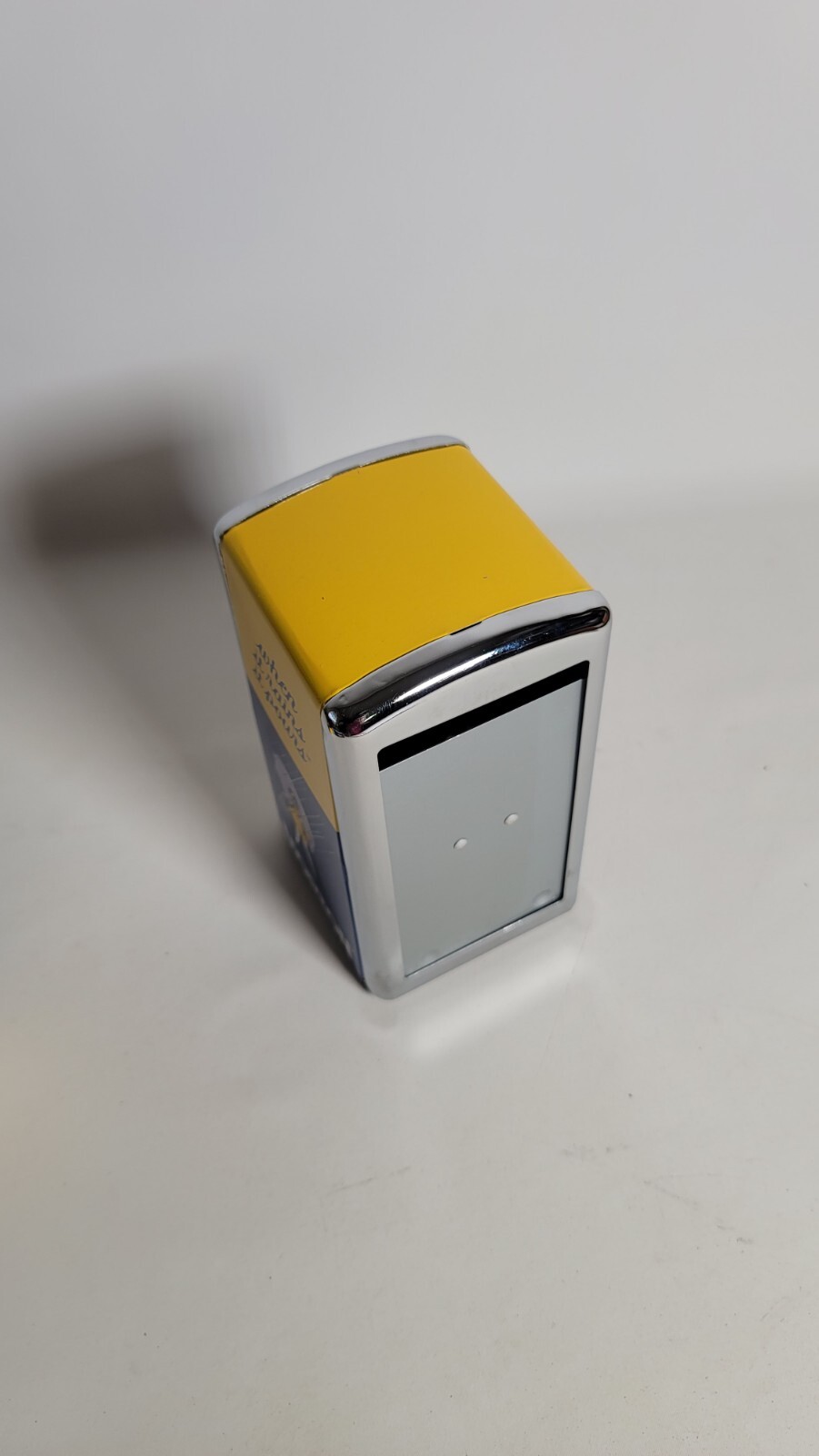 NOS Boxed Mortons Salt Napkin Dispenser When it Rains it Pours Kitchen