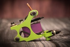 Handmade tattoo machine color packer mag 5-25, Running 95-100 Hz 4.5V Unloaded