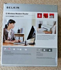 Belkin G Wireless Router Basic Home Connectivity Boxed